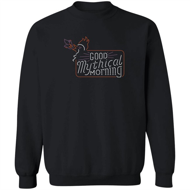 Mythical Merch Gmm Cockatrice Neon Sign Tee Mythical Merch Gmm Cockatrice Neon Sign Tee