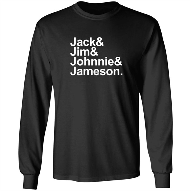 Jack Jim Johnnie Jameson Tee Shirt Jack Jim Johnnie Jameson Tee Shirt