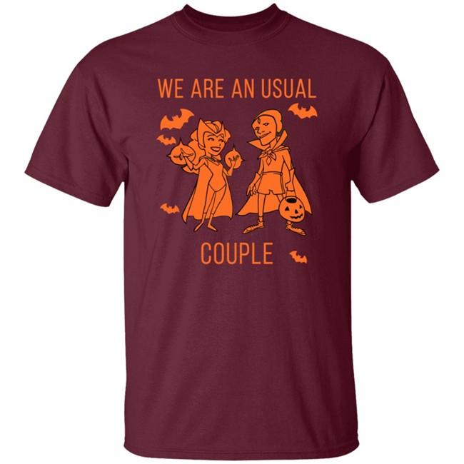 Marvel WandaVision We Are An Unusual Couple Halloween Costume Shirt Marvel WandaVision We Are An Unusual Couple Halloween Costume Shirt