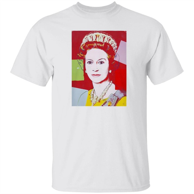 Andy Warhol Queen Elizabeth England Pop Art 60s Shirt Hoodie