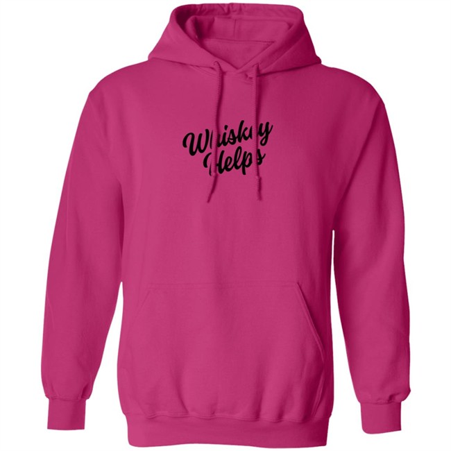 Whiskey Helps Tee Shirt Whiskey Helps Tee Shirt