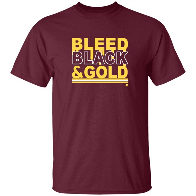 Bleed Black And Gold T Shirt Hoodie Bleed Black And Gold T Shirt Hoodie