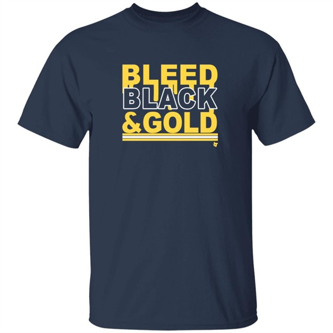 Bleed Black And Gold T Shirt Hoodie Bleed Black And Gold T Shirt Hoodie