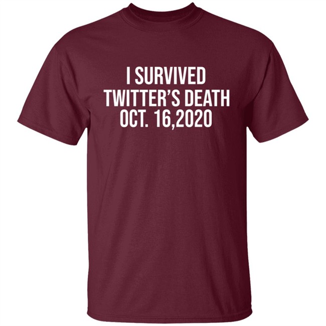 I Survived Twitter Death Shirt Hoodie I Survived Twitter Death Shirt Hoodie