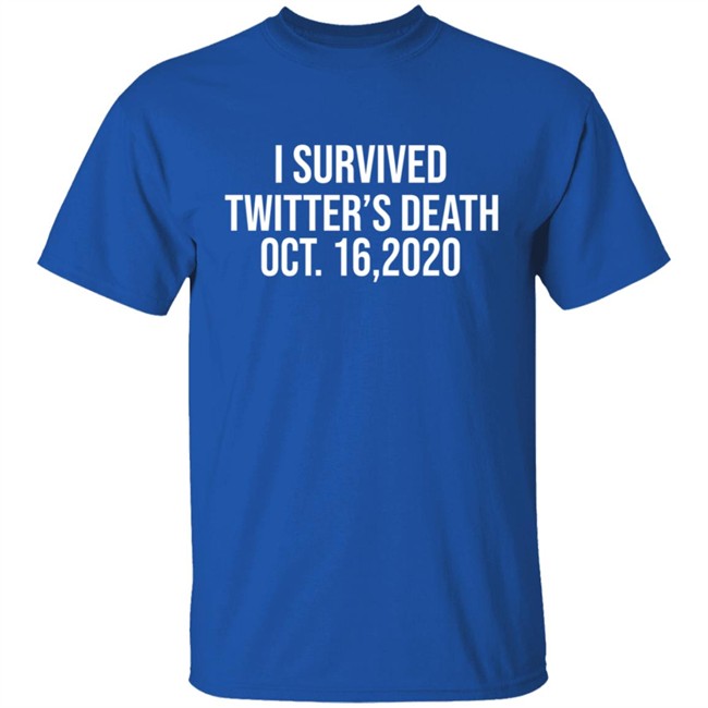 I Survived Twitter Death Shirt Hoodie I Survived Twitter Death Shirt Hoodie