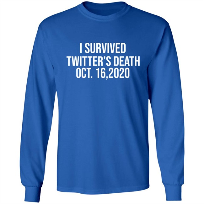 I Survived Twitter Death Shirt Hoodie I Survived Twitter Death Shirt Hoodie