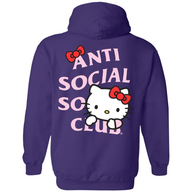 Hello Kitty Hoodie Anti Social Social Hello Kitty Hoodie Shirt Hello Kitty Hoodie Anti Social Social Hello Kitty Hoodie Shirt