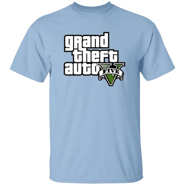 Grand Theft Auto V Logo Tee Shirt Hoodie Grand Theft Auto V Logo Tee Shirt Hoodie