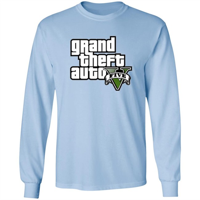 Grand Theft Auto V Logo Tee Shirt Hoodie Grand Theft Auto V Logo Tee Shirt Hoodie