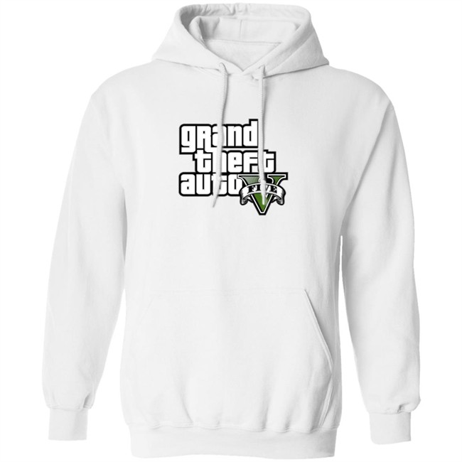 Grand Theft Auto V Logo Tee Shirt Hoodie Grand Theft Auto V Logo Tee Shirt Hoodie