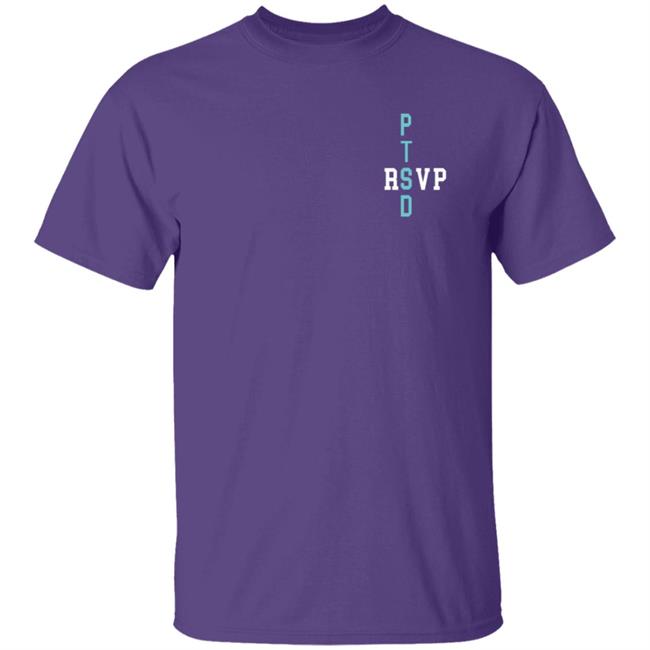PTSD T Shirt Hoodie PTSD T Shirt Hoodie
