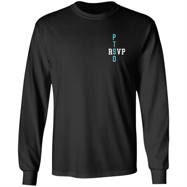 PTSD T Shirt Hoodie PTSD T Shirt Hoodie