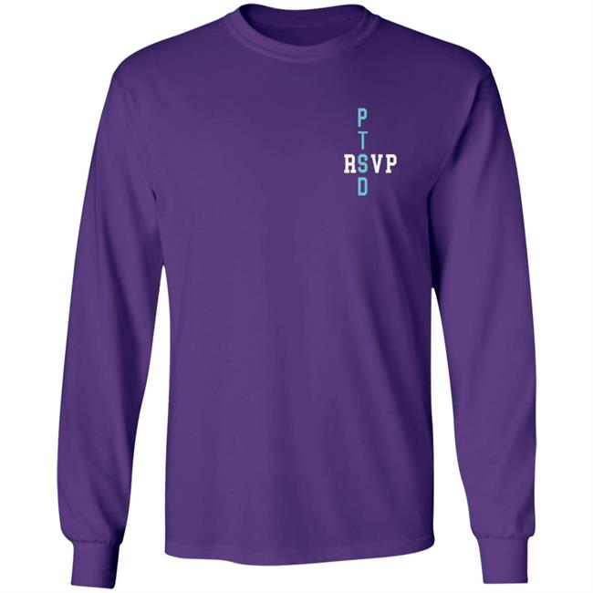 PTSD T Shirt Hoodie PTSD T Shirt Hoodie