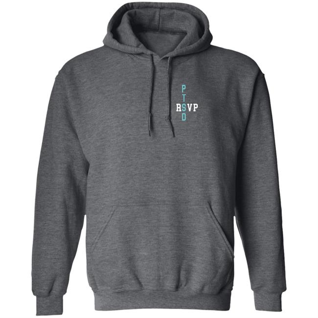 PTSD T Shirt Hoodie PTSD T Shirt Hoodie
