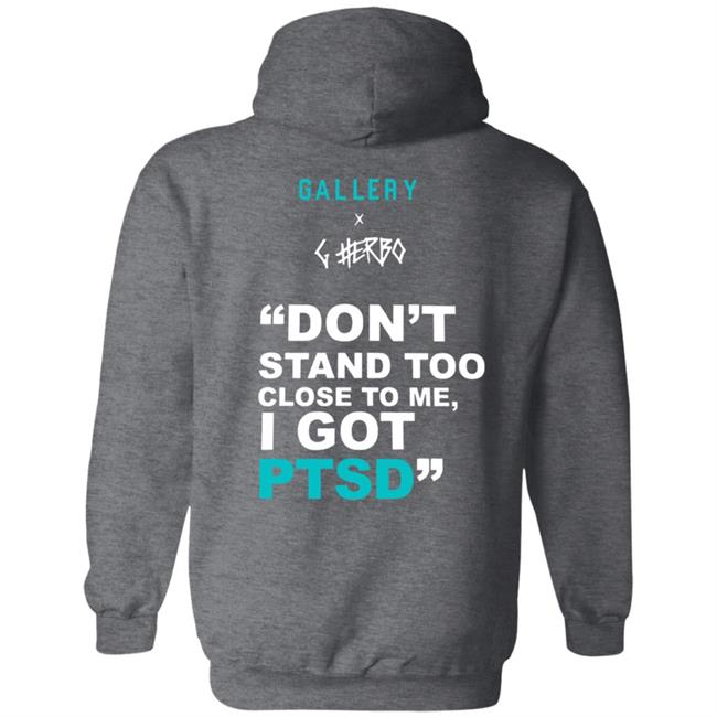 PTSD T Shirt Hoodie PTSD T Shirt Hoodie