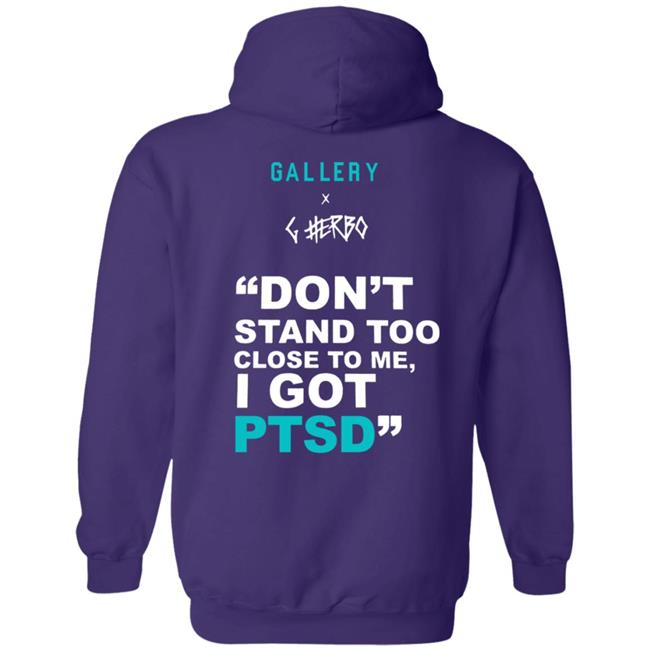 PTSD T Shirt Hoodie PTSD T Shirt Hoodie