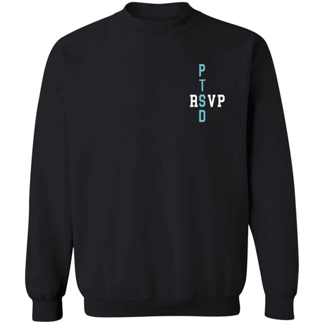 PTSD T Shirt Hoodie PTSD T Shirt Hoodie