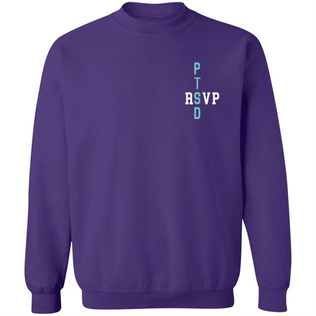 PTSD T Shirt Hoodie PTSD T Shirt Hoodie