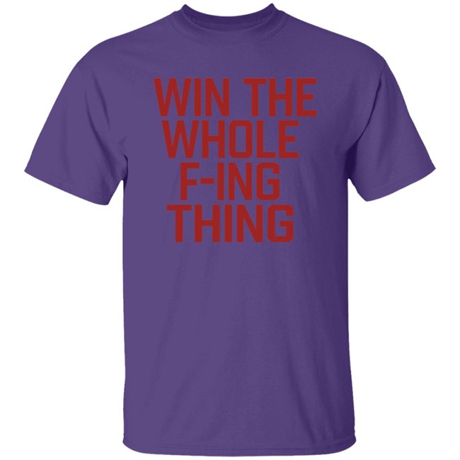 Win The Whole F'ing Thing Shirt Win The Whole F'ing Thing Retro Major League Cleveland Indians T Shirt Win The Whole F'ing Thing Shirt Win The Whole F'ing Thing Retro Major League Cleveland Indians T Shirt