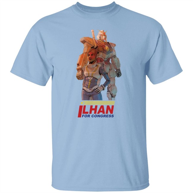 Ilhan Omar Gundam Pilot by Ben Sawyer Shirt Hoodie Ilhan Omar Gundam Pilot by Ben Sawyer Shirt Hoodie