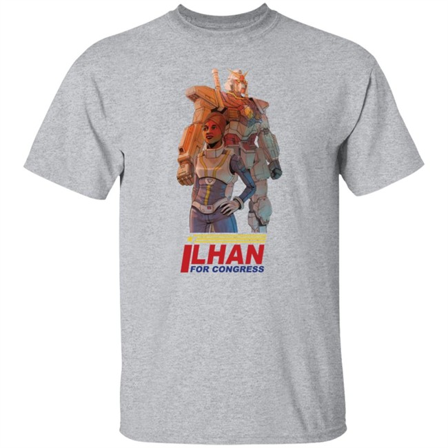 Ilhan Omar Gundam Pilot by Ben Sawyer Shirt Hoodie Ilhan Omar Gundam Pilot by Ben Sawyer Shirt Hoodie