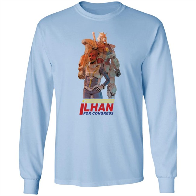 Ilhan Omar Gundam Pilot by Ben Sawyer Shirt Hoodie Ilhan Omar Gundam Pilot by Ben Sawyer Shirt Hoodie