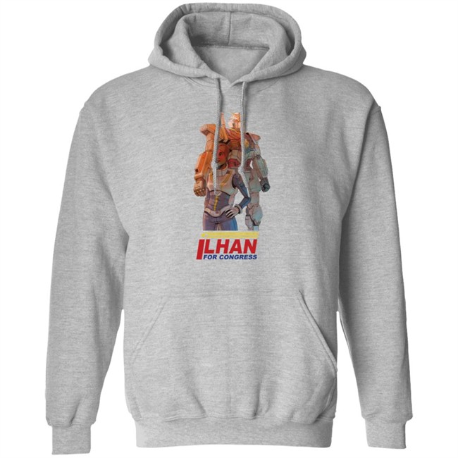Ilhan Omar Gundam Pilot by Ben Sawyer Shirt Hoodie Ilhan Omar Gundam Pilot by Ben Sawyer Shirt Hoodie