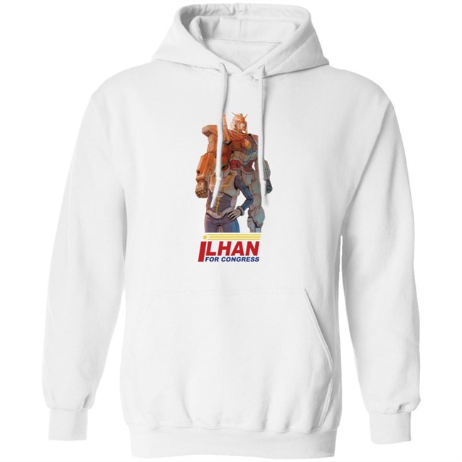 Ilhan Omar Gundam Pilot by Ben Sawyer Shirt Hoodie Ilhan Omar Gundam Pilot by Ben Sawyer Shirt Hoodie