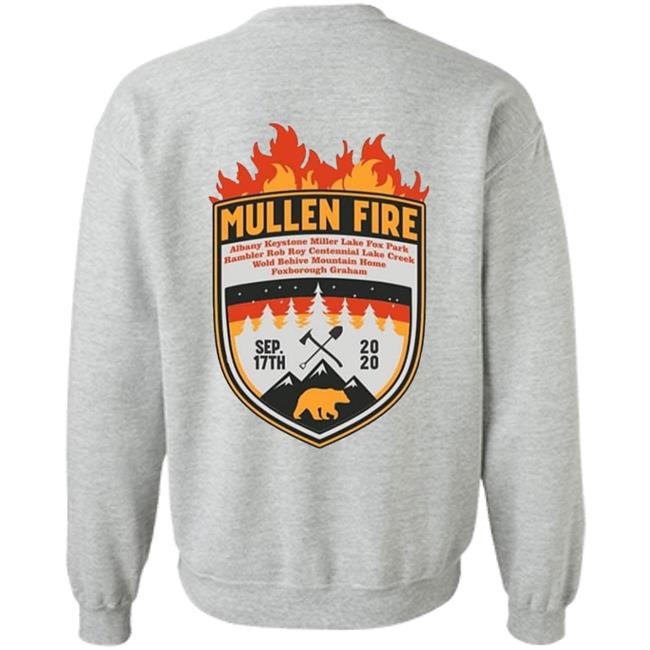 The Mullen Fire Shirt Hoodie The Mullen Fire Shirt Hoodie