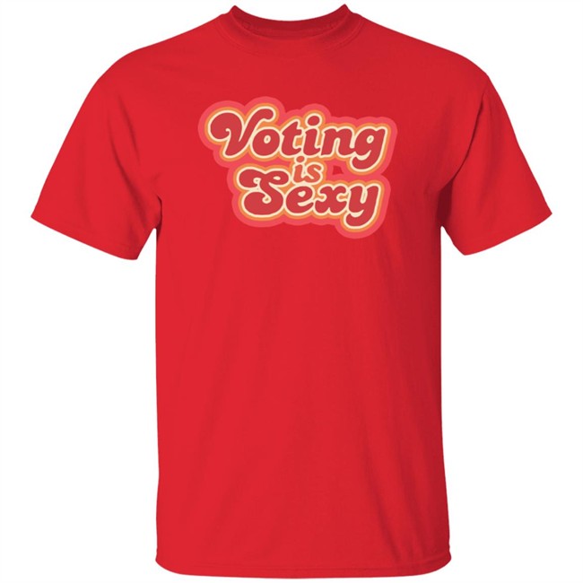 Voting Is Sexy Zach Braff T Shirt Hoodie