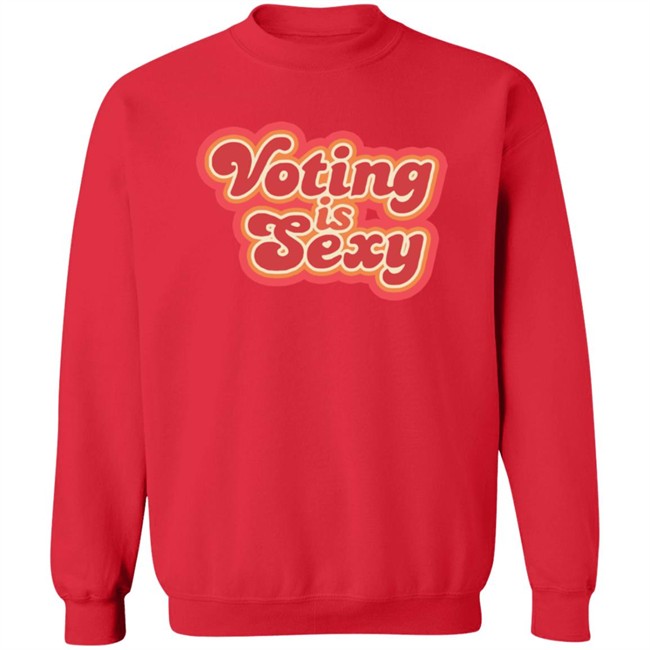 Voting Is Sexy Zach Braff T Shirt Hoodie Voting Is Sexy Zach Braff T Shirt Hoodie