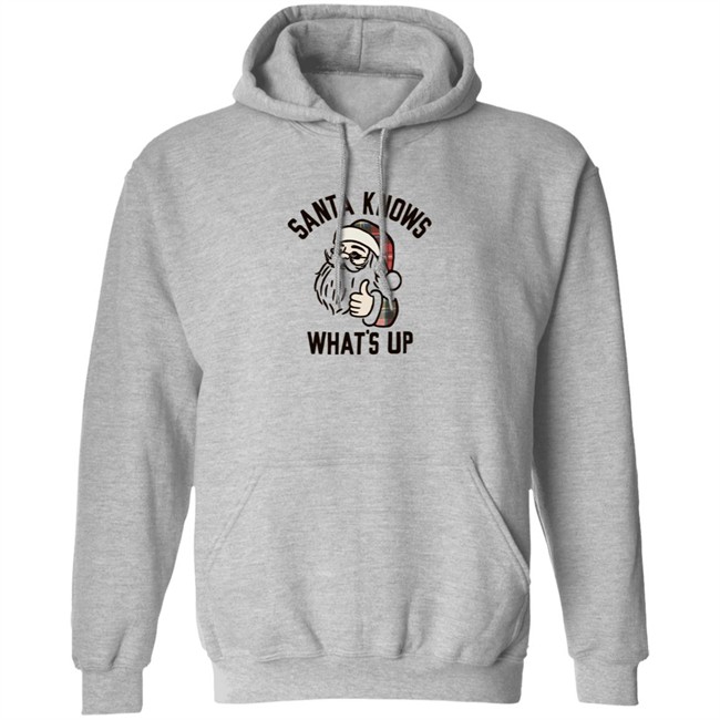 Old Navy Santa Knows Whats Up Tee Shirt Old Navy Santa Knows Whats Up Tee Shirt