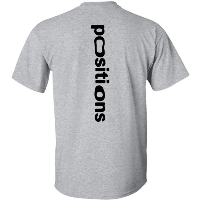 Ariana Grande Merch Positions T Shirt Ariana Grande Merch Positions T Shirt