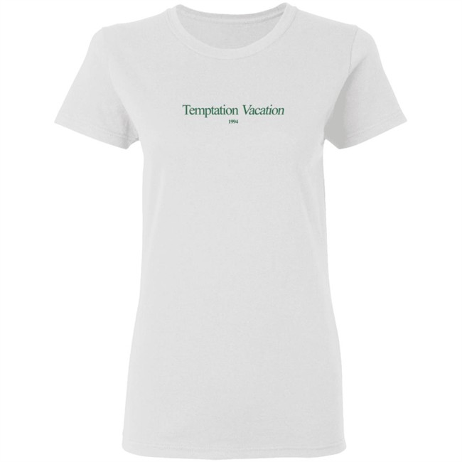 Temptation Vacation Tee Shirt Temptation Vacation Tee Shirt