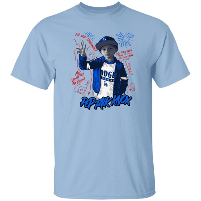 Pep Talk Knox T Shirt Limited Edition The Spirit Of The Dodgers Will Smith Joc Pederson Hoodie Sweatshirt