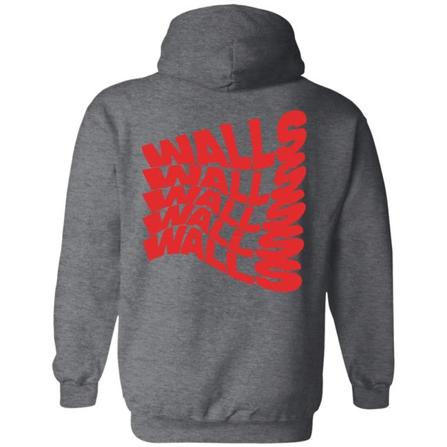 Louis Tomlinson Merch Smiley Walls Flock Print Hoodie Louis Tomlinson Merch Smiley Walls Flock Print Hoodie