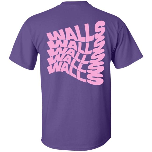 Louis Tomlinson Merch Smiley Walls Pink Print Hoodie Louis Tomlinson Merch Smiley Walls Pink Print Hoodie