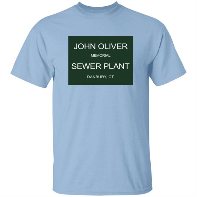 John Oliver Memorial Sewer Plant T Shirt John Oliver Memorial Sewer Plant T Shirt