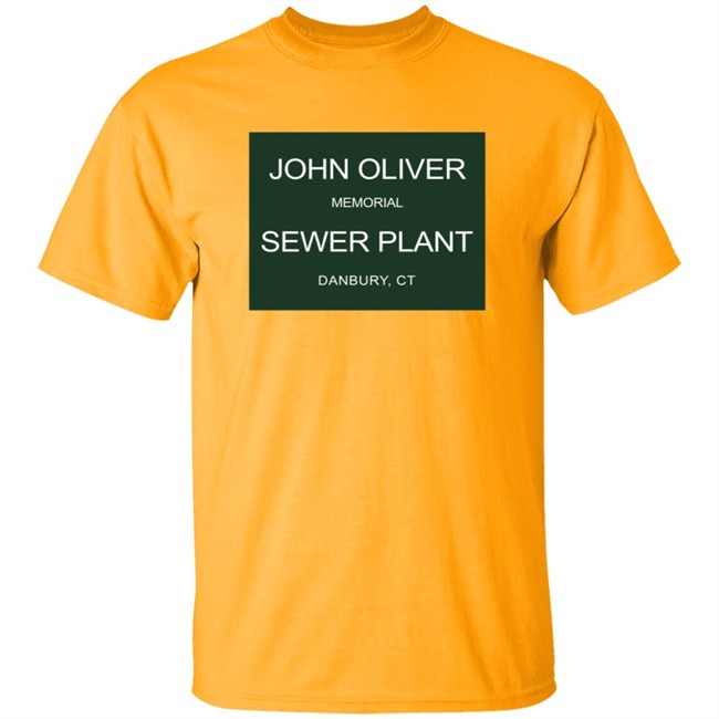 John Oliver Memorial Sewer Plant T Shirt John Oliver Memorial Sewer Plant T Shirt