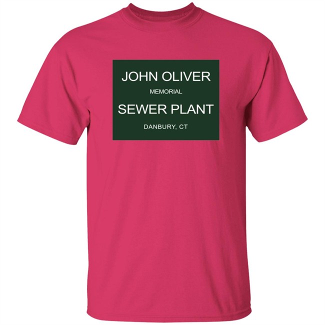 John Oliver Memorial Sewer Plant T Shirt John Oliver Memorial Sewer Plant T Shirt