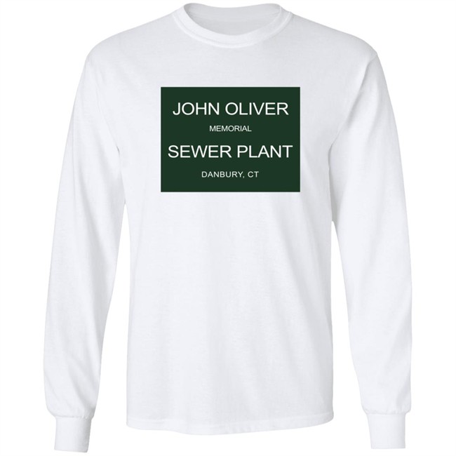 John Oliver Memorial Sewer Plant T Shirt John Oliver Memorial Sewer Plant T Shirt