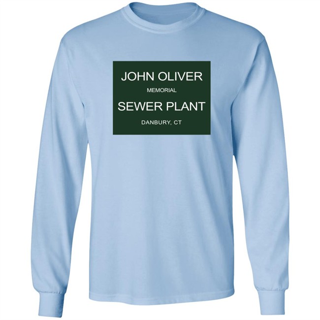 John Oliver Memorial Sewer Plant T Shirt John Oliver Memorial Sewer Plant T Shirt