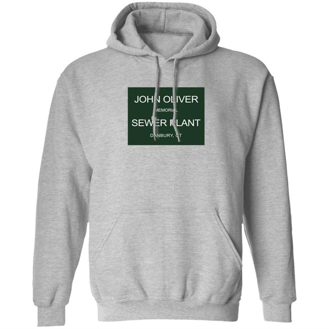 John Oliver Memorial Sewer Plant T Shirt John Oliver Memorial Sewer Plant T Shirt