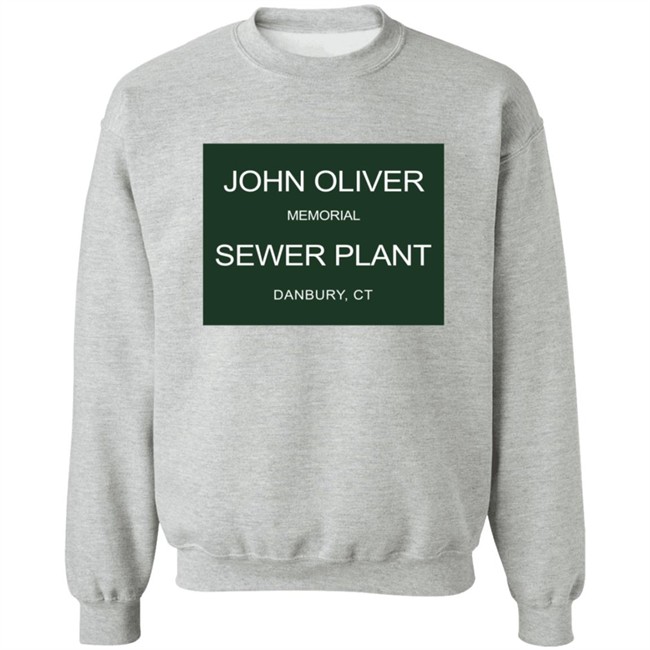 John Oliver Memorial Sewer Plant T Shirt John Oliver Memorial Sewer Plant T Shirt