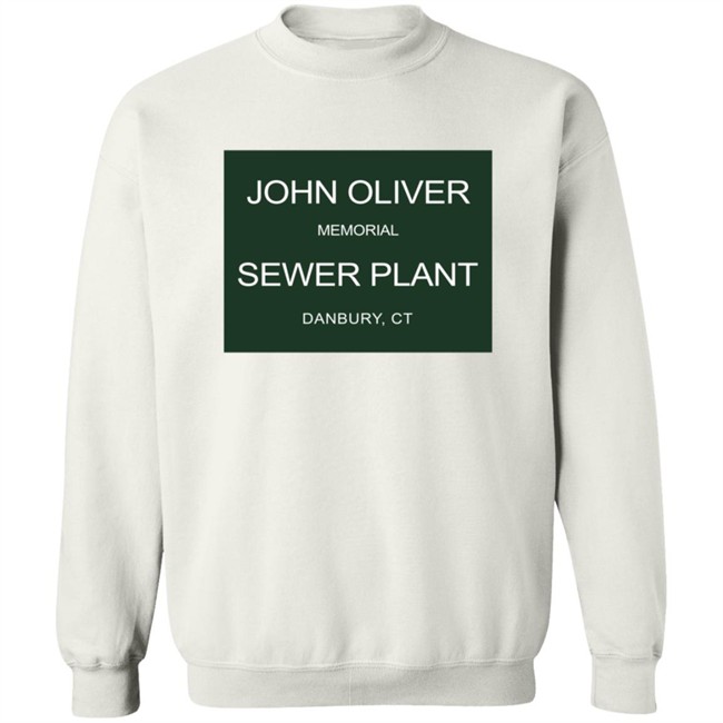 John Oliver Memorial Sewer Plant T Shirt John Oliver Memorial Sewer Plant T Shirt