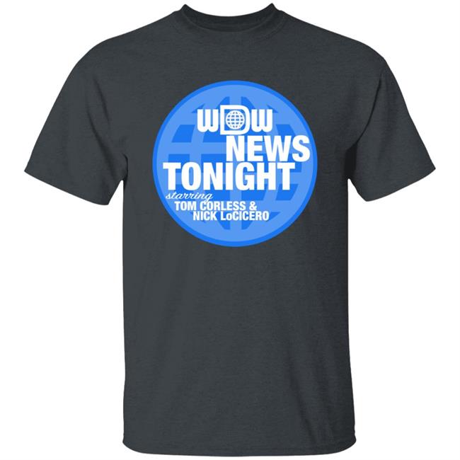 WDW News Tonight T Shirt WDW News Tonight T Shirt