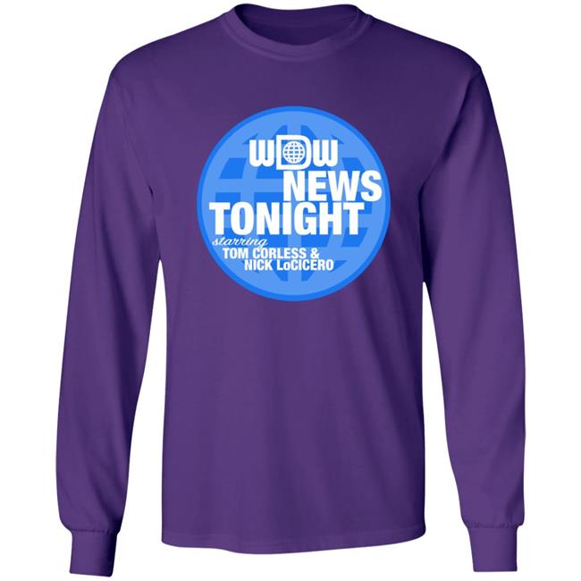 WDW News Tonight T Shirt WDW News Tonight T Shirt