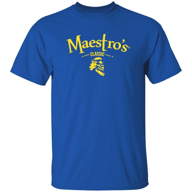 Maestro's Classic Black Gold Logo Tee Maestro's Classic Black Gold Logo Tee