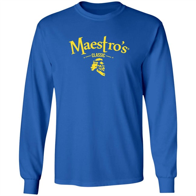 Maestro's Classic Black Gold Logo Tee Maestro's Classic Black Gold Logo Tee