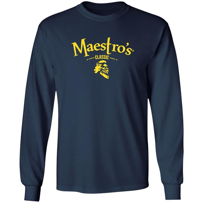 Maestro's Classic Black Gold Logo Tee Maestro's Classic Black Gold Logo Tee